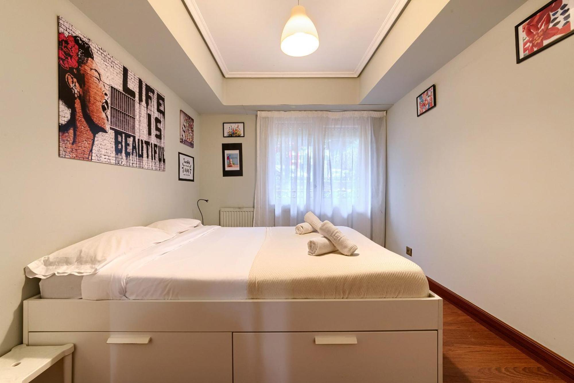Appartamento Vivienda Turistica Acogedora En Uribarri Bilbao Esterno foto